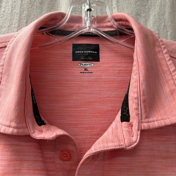 Greg Norman Collection Men's Pink Polo-shirt XL/ GREAT condition - Picture 6 of 11